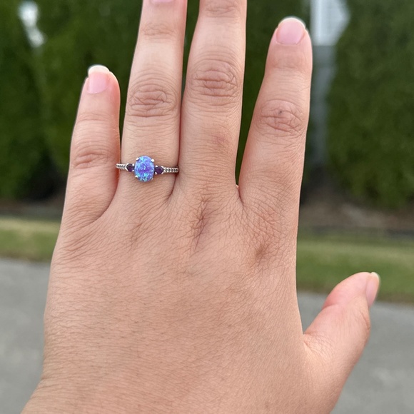 Kay Jewelers Jewelry - Lab created lavender opal ring